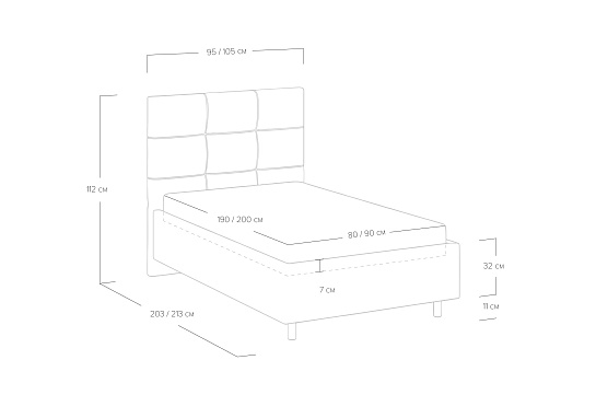 Кровать Caprice